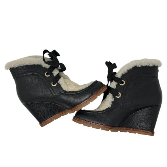 Kate Spade NY Sandy Wedge Shearling Bootie - Picture 8 of 12